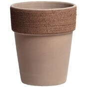 Kvetináč hlinený Vaso Alto Vulcano Graffiato 15cm 0315JFE Degrea - 1/2