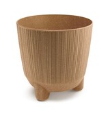 Kvetináč Ryfo Wood 14,5cm DRF150NW naturo - 1/2