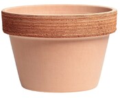 Kvetináč hlinený Mezzo Vaso Graffiato 21cm 0221GPK Degrea - 1/2