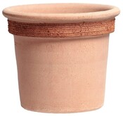 Kvetináč hlinený Milano Vaso Graffiato 28cm 3428GPK Degrea - 1/2