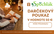 Darčekový poukaz v hodnote 50€ 