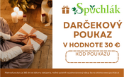 Darčekový poukaz v hodnote 30€ 