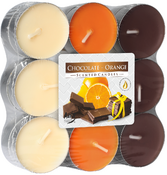 Sviečka čajová Chocolate-orange 18ks 