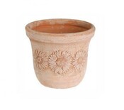 Kvetináč hlinený Vaso Girasole 20cm terakota 10120 Terre 