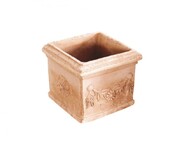 Kvetináč hlinený Cubo Festonato 25x25cm terakota 1225 Terre 